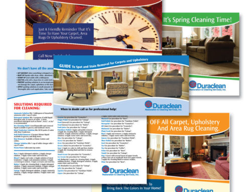 Duraclean Promotional Pieces